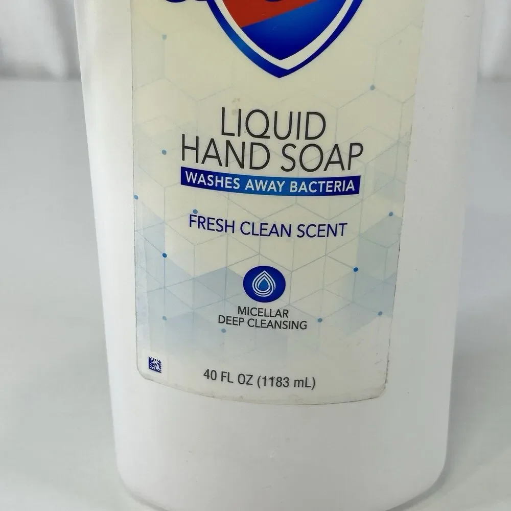 Safeguard Liquid Hand Soap Micellar Deep Cleansing 40oz Fresh Clean Scent Pump